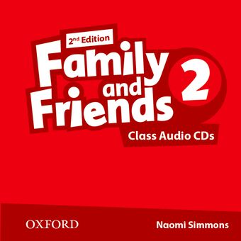 Family and Friends 2 Class Audio CD (2 Discs) book cover