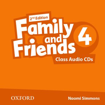 Family and Friends 4 Class Audio CD (2 Discs) book cover