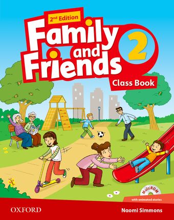 Family and Friends 2 Class Book and MultiROM Pack book cover