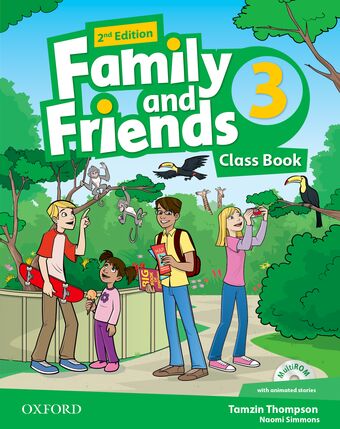Family and Friends 3 Class Book and MultiROM Pack book cover