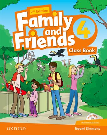 Family and Friends 4 Class Book and MultiROM Pack book cover