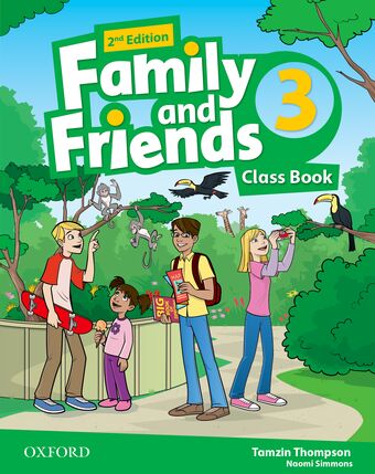 Family and Friends Level 3 Class Book book cover