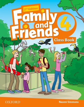 Family and Friends Level 4 Class Book book cover