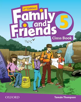 Family and Friends Level 5 Class Book book cover
