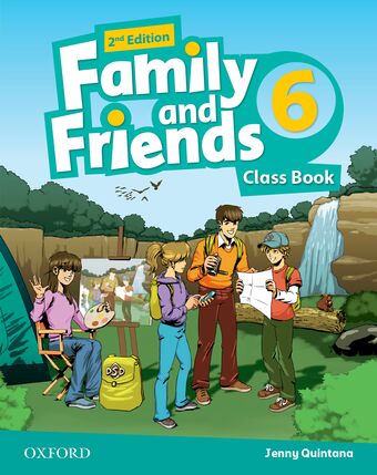 Family and Friends Level 6 Class Book book cover