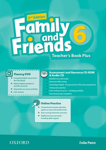 Family and Friends 6 Teacher's Book Pack book cover