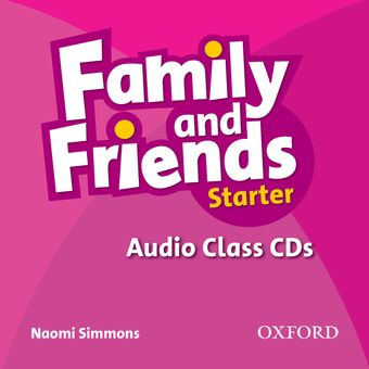 Family and Friends Starter Class Audio CDs book cover