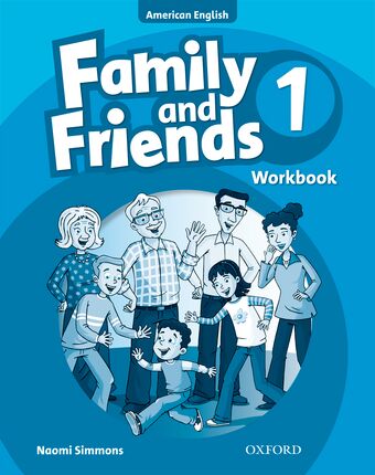 American Family and Friends 1 Workbook book cover
