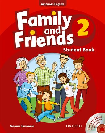 American Family and Friends 2 Student Book & Student's CD Pack book cover