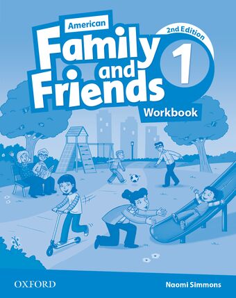 American Family and Friends 1 Workbook book cover