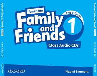 American Family and Friends 1 Class Audio CD 3 Discs book cover