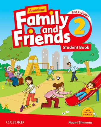 American Family and Friends 2 Students Book book cover