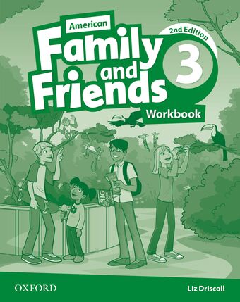 American Family and Friends 3 Workbook book cover