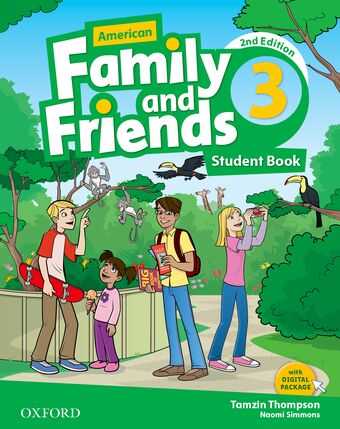 American Family and Friends 3 Students Book book cover