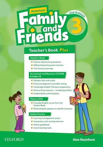 American Family and Friends 3 Teacher's Book Pack book cover