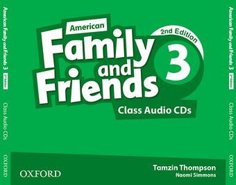 American Family and Friends 3 Class Audio CD 3 Discs book cover