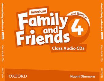 American Family and Friends 4 Class Audio CD 3 Discs book cover
