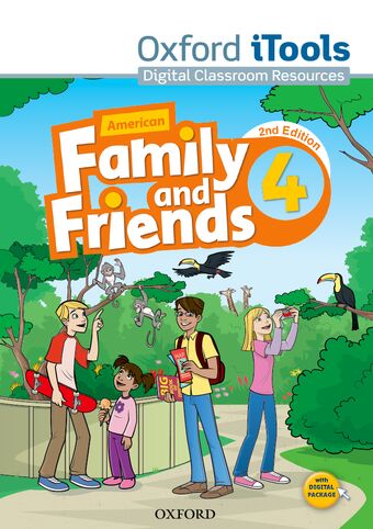 American Family and Friends 4 iTools DVD book cover