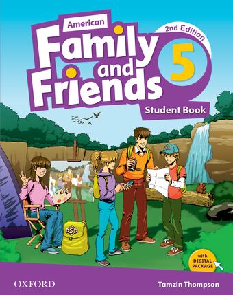 American Family and Friends 5 Students Book book cover