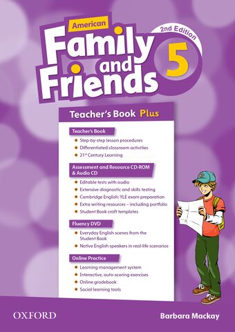 American Family and Friends 5 Teachers Book Pack book cover