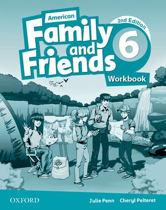 American Family and Friends 6 Workbook book cover