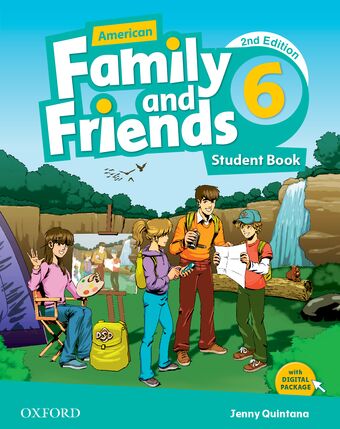 American Family and Friends 6 Students Book book cover