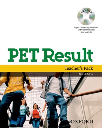 PET Result Teacher's Pack book cover