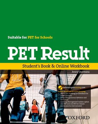 PET Result Student's Book with access to Online Workbook Pack book cover