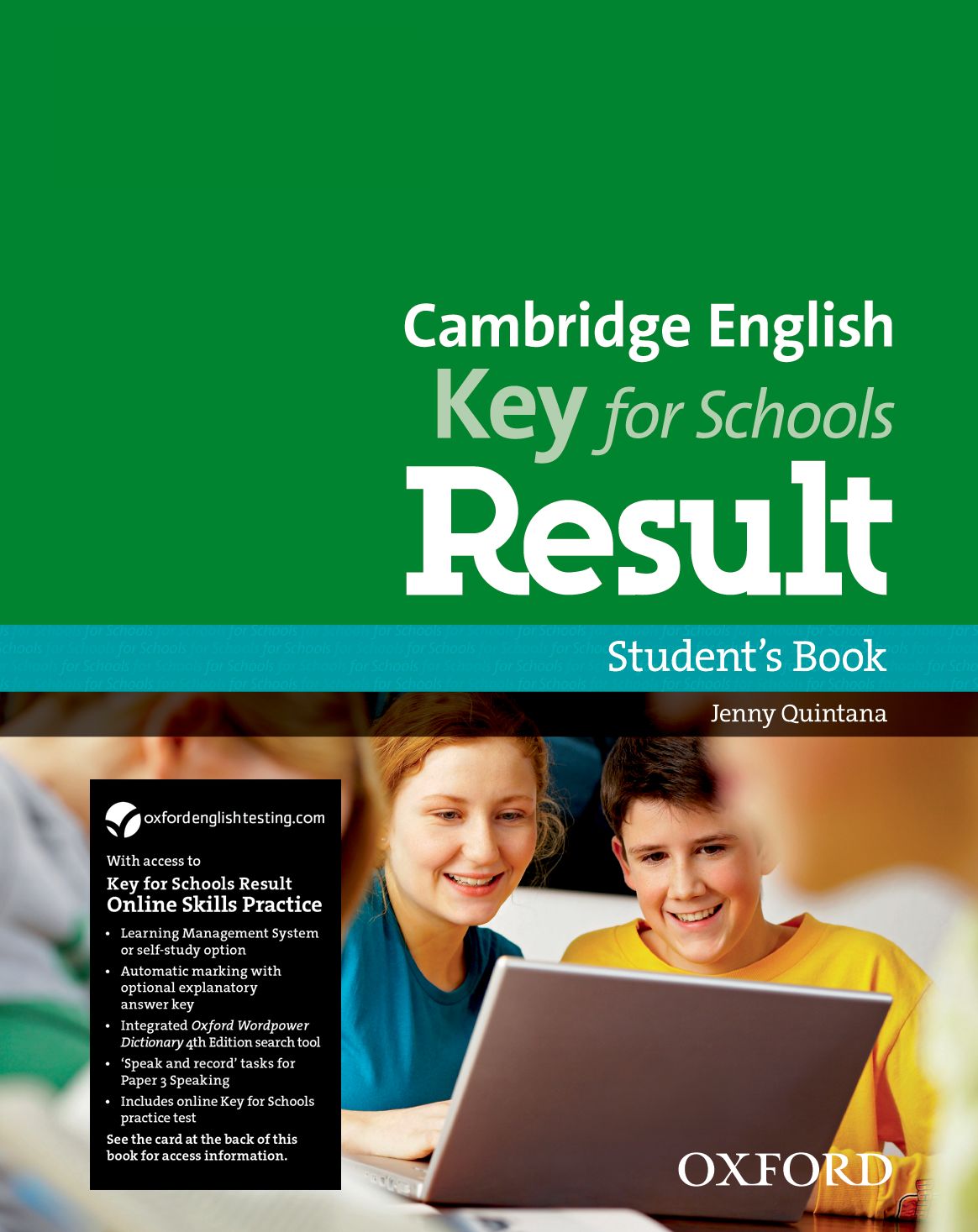 Cambridge English: Key for Schools Result Student Book & Online Skills Practice Pack book cover