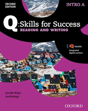 Q Skills for Success Intro Level Reading and Writing Split Student Book A book cover