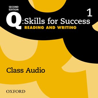 Q Skills For Success: Level 1 Reading And Writing Class Audio CD book cover