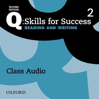 Q Skills For Success: Level 2 Reading And Writing Class Audio CD book cover