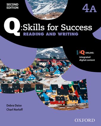 Q Skills for Success Level 4 Reading and Writing Split Student Book A book cover
