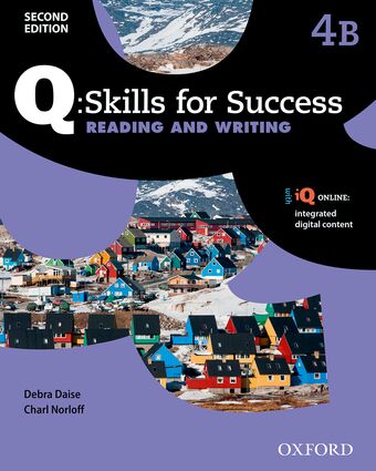 Q Skills for Success Level 4 Reading and Writing Split Student Book B book cover