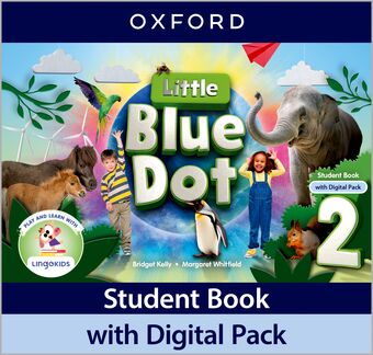 Little Blue Dot: Lvl 2 SB with Dgt Pk Print SB and 2 yrs to Lingokids&trade book cover