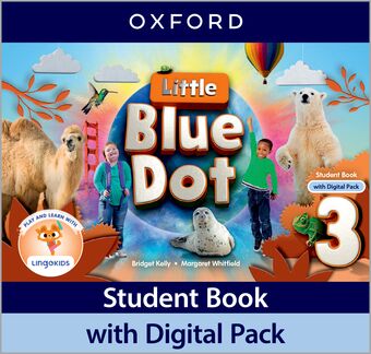 Little Blue Dot: Lvl 3 SB with Dgt Pk Print SB and 2 yrs to Lingokids&trade book cover