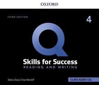 Q Skills for Success Level 4 Reading and Writing Audio CDs book cover