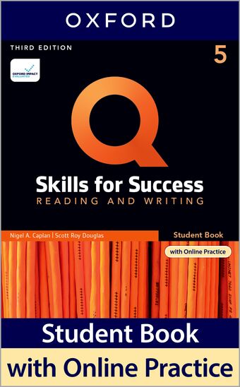 Q Skills for Success Level 5 Reading and Writing Student Book book cover