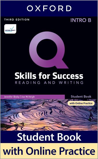 Q Skills for Success Intro Level Reading and Writing Split book cover