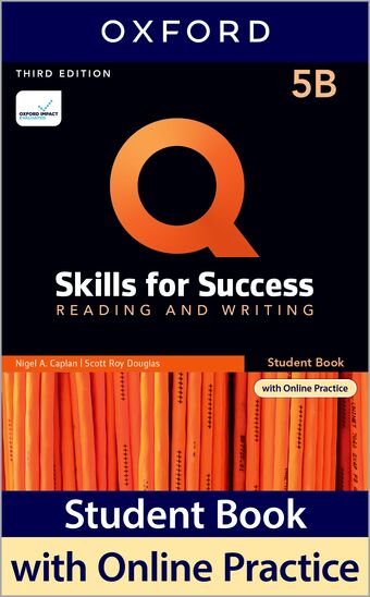 Q Skills for Success Level 5 Reading and Writing Split Student Book B book cover