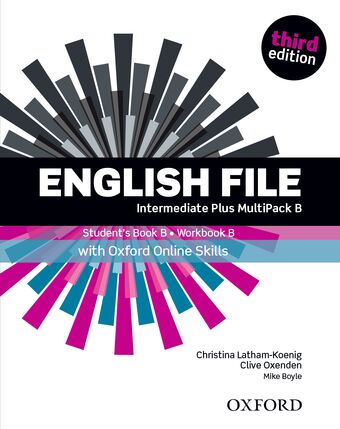 English File: Intermediate Plus Student's Book/Workbook MultiPack B book cover