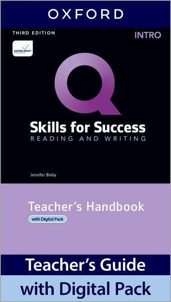 Q Skills for Success Intro Level Reading and Writing book cover