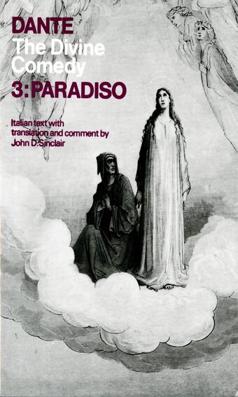 The Divine Comedy III. Paradise book cover