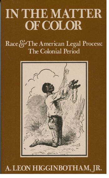 In the Matter of Color book cover