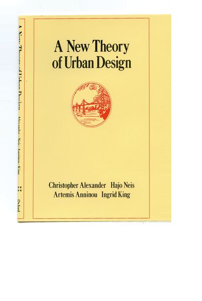 A New Theory of Urban Design book cover