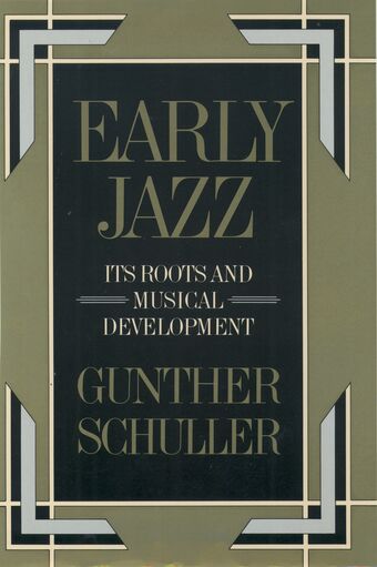 Early Jazz book cover