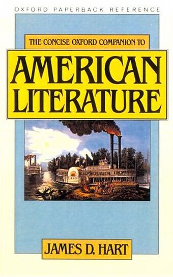 The Concise Oxford Companion to American Literature book cover