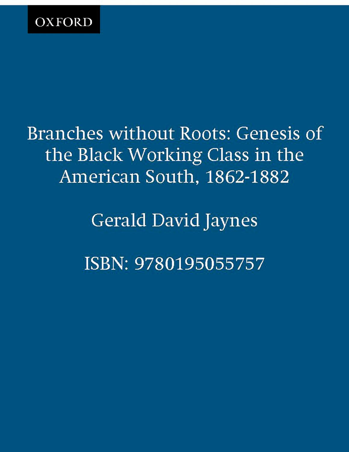 Branches without Roots book cover