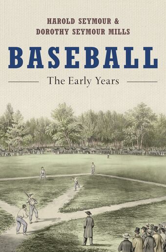 Baseball book cover
