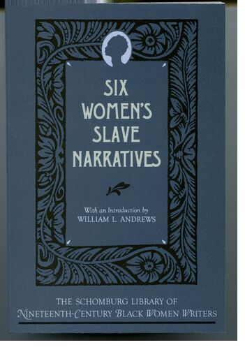 Six Women's Slave Narratives book cover